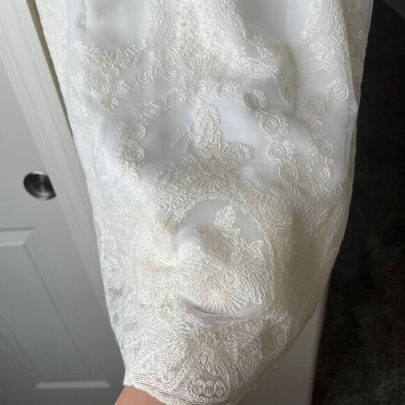 NWT Women’s Cold Should Round Neck Embroidery Dress-Glam Size Small #364 - Picture 11 of 12